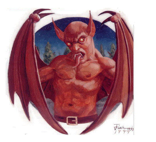 Lycanthrope, Giant Werebat (Shadkyn)